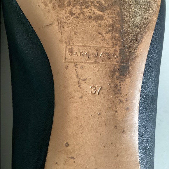 Marc Jacobs Black Flats with Black pyramid studs - Picture 3 of 5